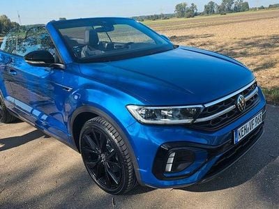 Gebraucht VW T-Roc Cabriolet R-line Edition 150 PS (110 kW) 2024 Blau Cabrio