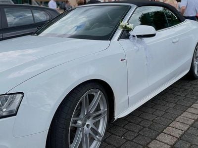 Gebraucht Audi A5 Cabriolet S-Line 170 PS (125 kW) 2011 Weiß Cabrio