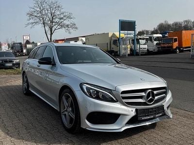 Gebraucht Mercedes C200 AMG line 2017 Silber Kombi