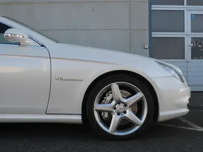 Brugt Mercedes CLS55 AMG AMG 476 HK (350 kW) 2006 Hvid Sedan