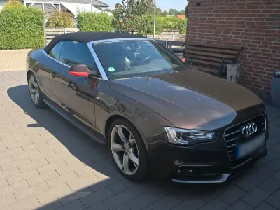 Gebraucht Audi A5 Cabriolet S-Line 204 PS (150 kW) 2014 Braun Cabrio