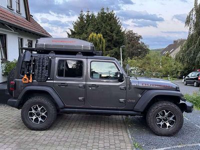 gebraucht Jeep Wrangler Unlimited 2.0T Rubicon Camper Overlander Dachzelt