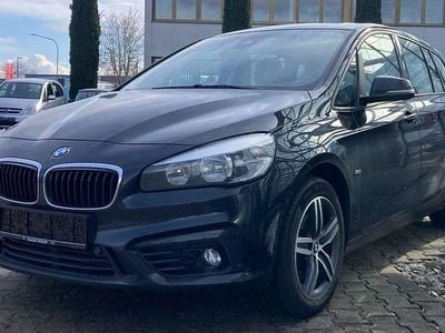 Gebraucht BMW 218 Gran Tourer Sport Line 150 PS (110 kW) 2017 Schwarz Van / Kleinbus