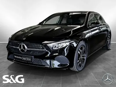 Brugt Mercedes A180 Progressive 136 HK (100 kW) 2024 Sort Sedan