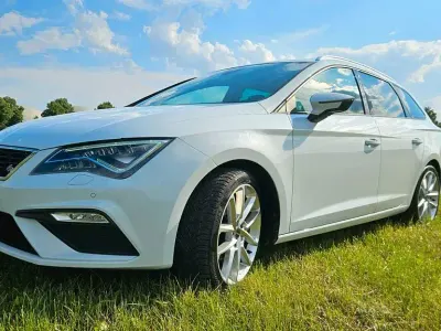 Gebraucht Seat Leon ST FR 125 PS (91 kW) 2018 Weiß Kombi