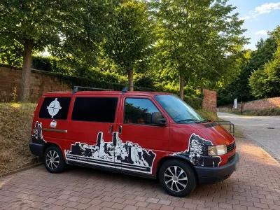 Gebraucht VW Multivan 77 PS (56 kW) 1992 Rot Van / Kleinbus