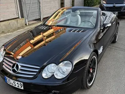 Gebraucht Mercedes SL350 Edition 245 PS (180 kW) 2005 Schwarz Cabrio