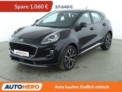 Schwarz Gebraucht 2022 Ford Puma Titanium SUV | 16.580 € (Guter Preis)