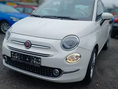 Gebraucht Fiat 500 Lounge 69 PS (50 kW) 2015 Weiß Kleinwagen