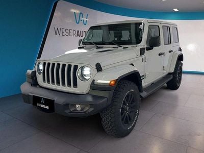 Gebraucht Jeep Wrangler Unlimited 80th Anniversary 272 PS (200 kW) 2021 Weiß SUV