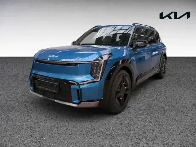 Gebraucht Kia EV9 GT-Line 283 kW (385 PS) 2025 Obg) ocean blue met. (blau SUV