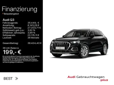Gebraucht Audi Q3 Advanced Plus 150 PS (110 kW) 2025 Mythosschwarz metallic SUV