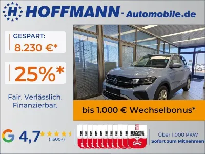 Neu VW T-Cross Life 116 PS (85 kW) 2025 Clearbluemet SUV
