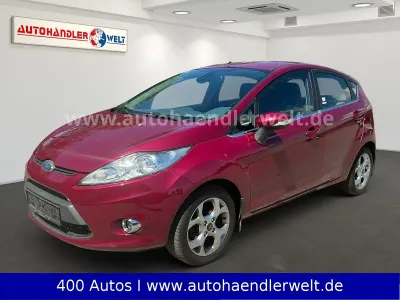 Gebraucht Ford Fiesta Titanium 82 PS (60 kW) 2008 Violet Kleinwagen