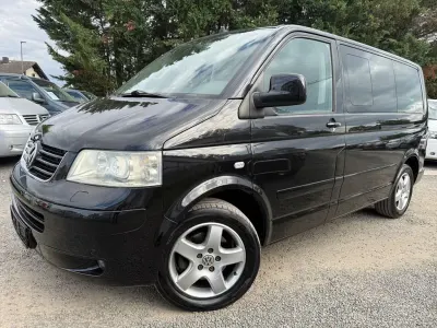Brugt VW T5 Highline 174 HK (127 kW) 2007 Sort Van