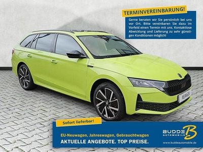 Mambagrün Neu 2025 Skoda Octavia SportLine Kombi | 35.980 € (Fairer Preis)
