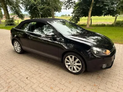 Gebraucht VW Golf Cabriolet 140 PS (102 kW) 2013 Schwarz Cabrio