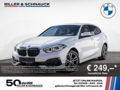Gebraucht BMW 118 Sport Line 136 PS (100 kW) 2023 Weiß Kleinwagen