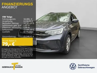 Gebraucht VW Taigo Goal 116 PS (85 kW) 2025 Grau SUV