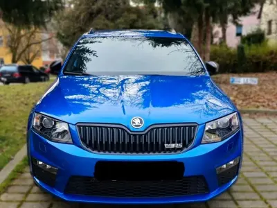 Gebraucht Skoda Octavia RS 184 PS (135 kW) 2014 Blau Kombi