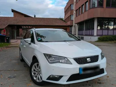 Usado Seat Leon 125 HP (91 kW) 2015 Branco Carrinha