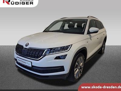 Gebraucht Skoda Kodiaq Clever 150 PS (110 kW) 2021 Weiß SUV