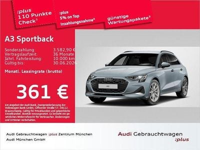 Second-hand Audi A3 Advanced Plus 150 CP (110 kW) 2025 Gri Berlinǎ