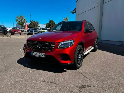 Gebraucht Mercedes GLC43 AMG AMG 367 PS (269 kW) 2016 Rot SUV