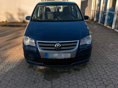 Gebraucht VW Touran 105 PS (77 kW) 2007 Blau Van / Kleinbus
