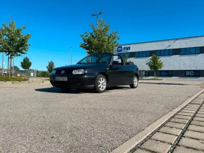 Gebraucht VW Golf 101 PS (74 kW) 1999 Schwarz Cabrio