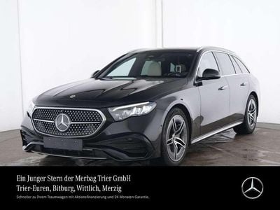 Gebraucht Mercedes E300 AMG 204 PS (150 kW) 2024 Obsidianschwarz metallic Kombi