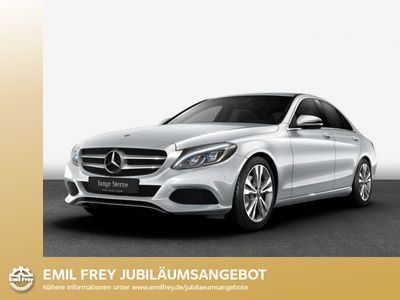 gebraucht Mercedes C200 9G-Avantgarde+AHK+LED+360°+Navi+Business