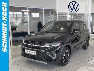 Neu VW T-Cross R-line 150 PS (110 kW) 2026 Deep black perleffekt (schwarz) SUV