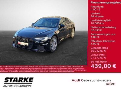 Brugt Audi A6 Sport 367 HK (269 kW) 2023 Sort Sedan