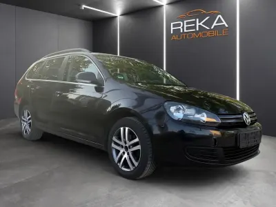 Gebraucht VW Golf VI Comfortline 105 PS (77 kW) 2010 Schwarz Kleinwagen