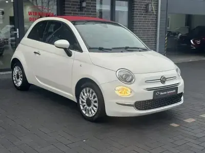 Brugt Fiat 500C Lounge 105 HK (77 kW) 2017 Hvid Cabriolet