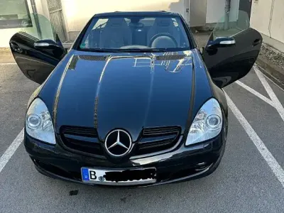 Gebraucht Mercedes SLK200 163 PS (119 kW) 2007 Schwarz Cabrio