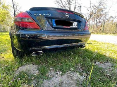 Usata Mercedes SLK350 305 CV (224 kW) 2009 Nero Cabrio