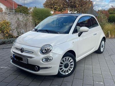 Gebraucht Fiat 500 Lounge 69 PS (50 kW) 2015 Weiß Kleinwagen
