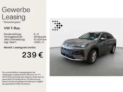 Neu VW T-Roc Cabriolet Style 116 PS (85 kW) 2026 Grau SUV