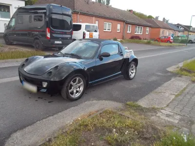 Occasion Smart Roadster 61 ch (44 kW) 2003 Noir Cabriolet