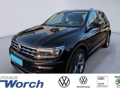 Usata VW Tiguan R-line 190 CV (139 kW) 2020 Nero SUV