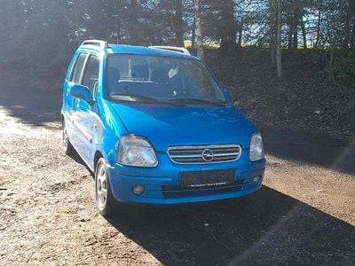 Gebraucht Opel Agila 2003 Blau Van / Kleinbus
