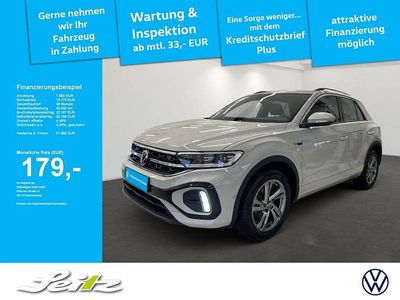 Usado VW T-Roc R-line 110 HP (80 kW) 2024 Cinzento SUV