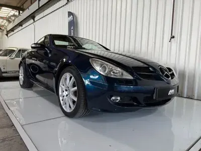 Gebraucht Mercedes SLK350 272 PS (200 kW) 2005 Blau Cabrio
