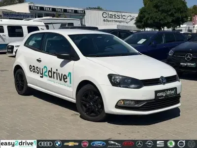 Gebraucht VW Polo Trendline 60 PS (44 kW) 2015 Weiss Kleinwagen