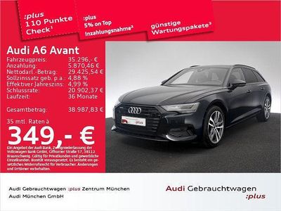 Firmamentblau metallic Gebraucht 2021 Audi A6 Sport Kombi | 35.296 € (Fairer Preis)