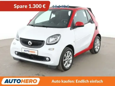 Używany Smart ForTwo Cabrio Basis 90 KM (66 kW) 2018 Biały Kabriolet