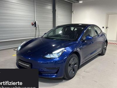 Blau Gebraucht 2021 Tesla Model 3 Standard Range Limousine | 24.500 € (Fairer Preis)