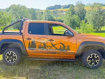 Gebraucht VW Amarok 204 PS (150 kW) 2020 Orange Pickup